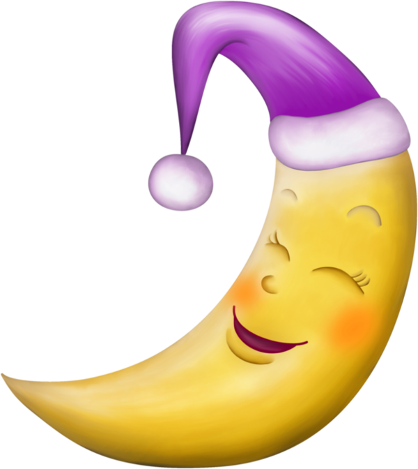 Dreams Clipart Moon Star - 卡通 月亮 (600x672)