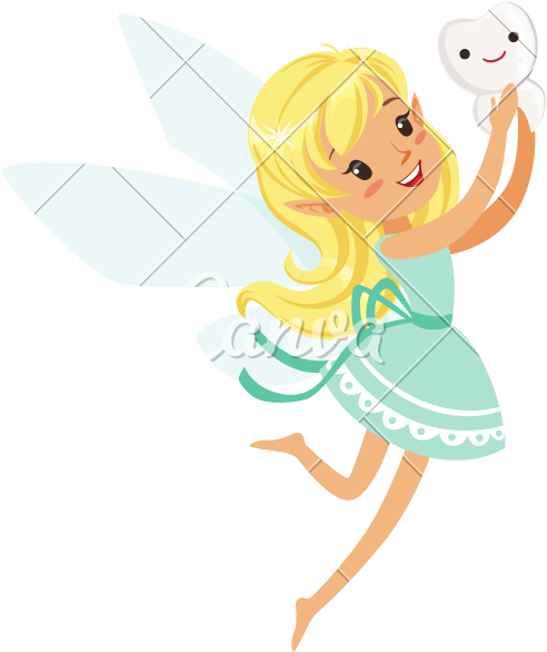 Tooth Fairy Cartoon - Cartoon Tooth Fairy (800x800)