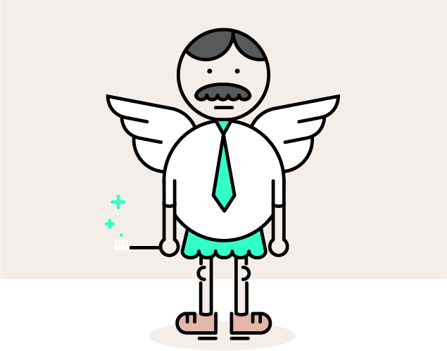 Your Fairy Toothfather Gave You Gifts For Losing Teeth - Cartoon (635x498)