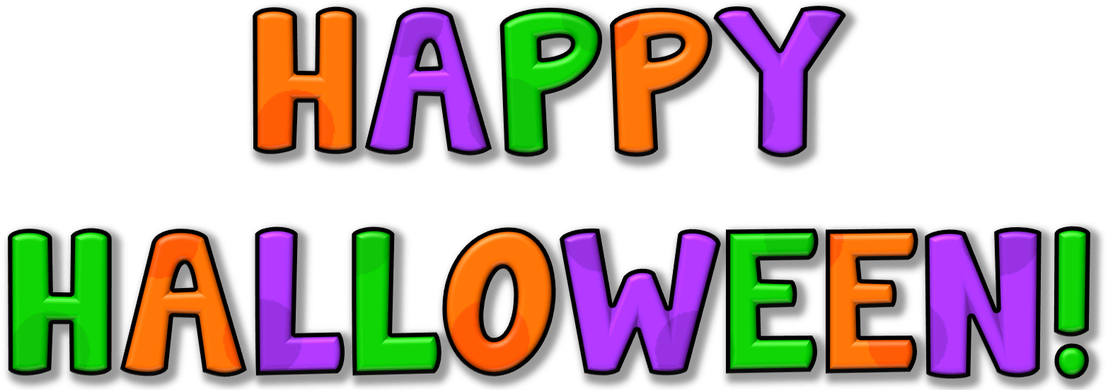 Free Happy Halloween Clipart (1591x550)