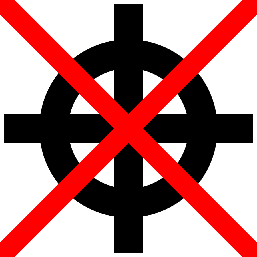 Celtic Cross Clipart Fascism Political Movement Celtic - No Anarchism (900x900)