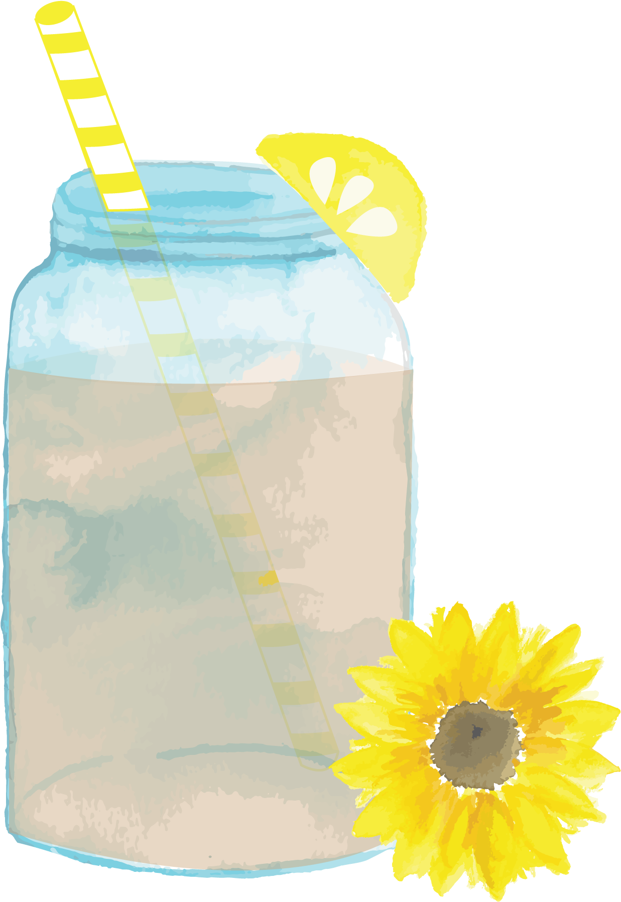 Mason Jar Clipart Sweet Jar - Mason Jar Sweet Tea Clipart (2000x2000)