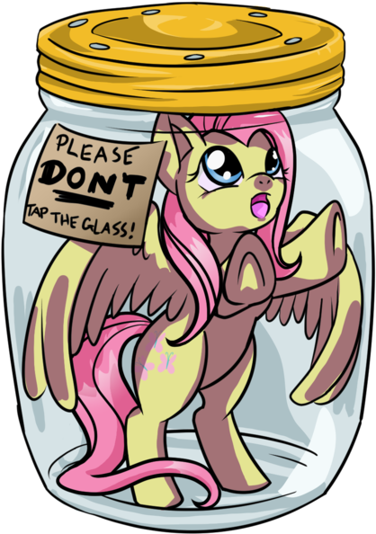Dawnallies, Butterfly, Don't Tap The Pony In The Jar, - My Little Pony: Friendship Is Magic (428x600)
