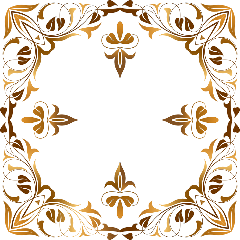 Borders And Frames Picture Frames Fl Design Flower - Bingkai Foto Bundar (790x790)