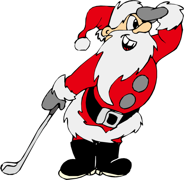 Golf Christmas Party Invitations (630x617)