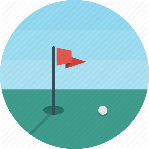 Flat Golfer Icon Free Clipart Golf Computer Icons Clip - Flat Golfer Icon Free (512x512)