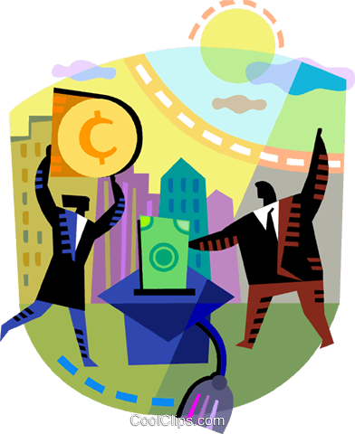 Educational Concepts Royalty Free Vector Clip Art Illustration - Illustration (392x480)