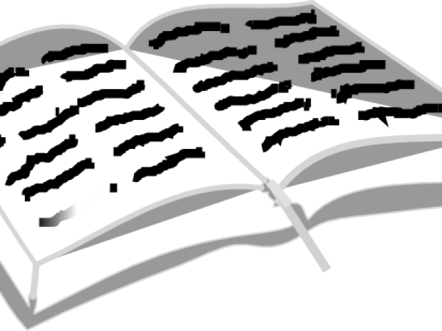 Scripture Clipart Open Bible - Open Bible Clip Art (640x480)