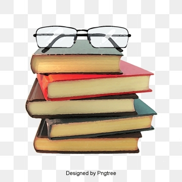 Glasses On A Pile Of Books, A Pile Of, Glasses, Open - English As A Second Language Reading Strategies (360x360)