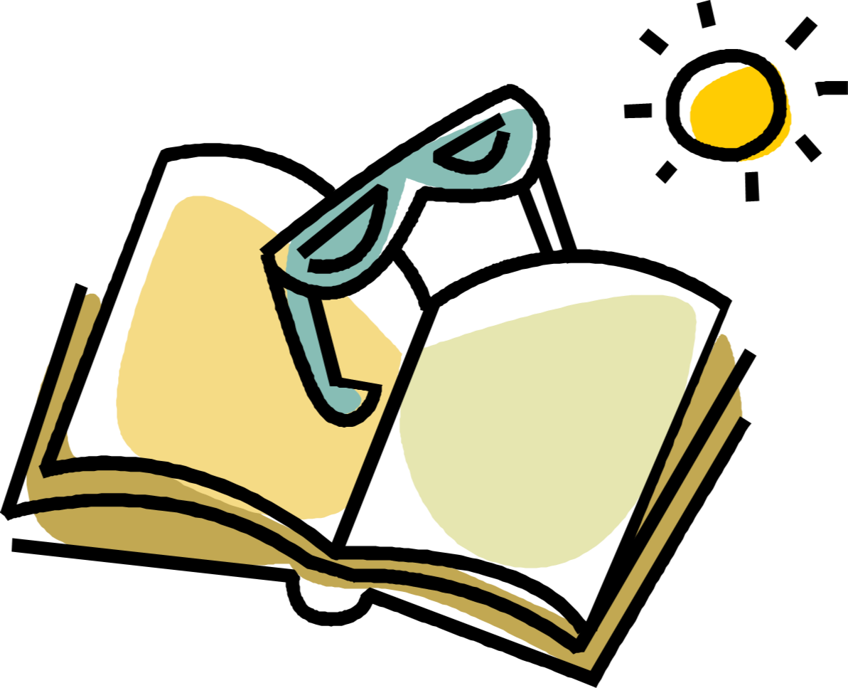 Graphic Library Stock Reading Lists And Logs Wayside - Clip Art Summer Reading (1193x967)