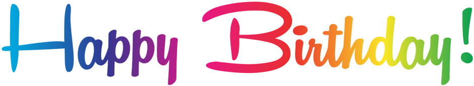 Birthday Png Happy Birthday Text Art Design In Png - Happy Birthday Text Png (945x178)