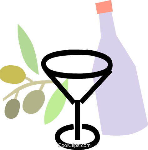 Wine Bottle With Grapes Royalty Free Vector Clip Art - Wine (473x480)