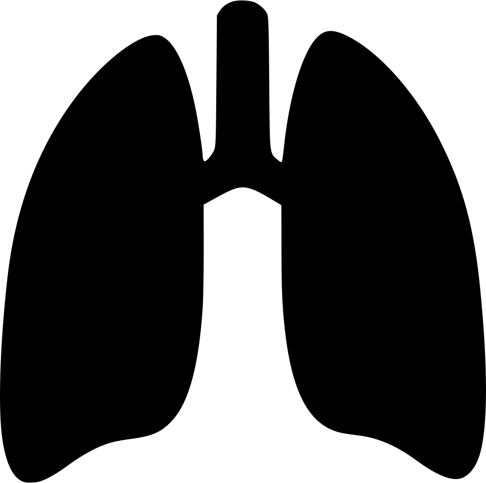 Clip Art Library Lung Vector Comic - Breath Icon (980x974)