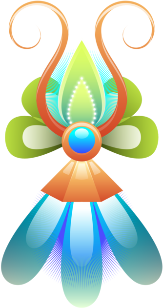 Symmetry Turquoise Body Jewellery - Abstract Art (875x750)