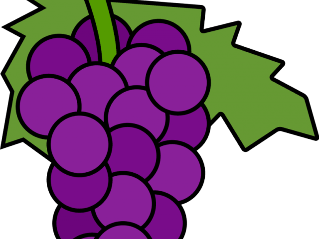 Grape Clipart Printable - Grape Clipart Hd Png (640x480)