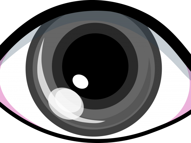 Blue Eyes Clipart Blue Eyeball - Brown Transparent Eye Cartoon (640x480)