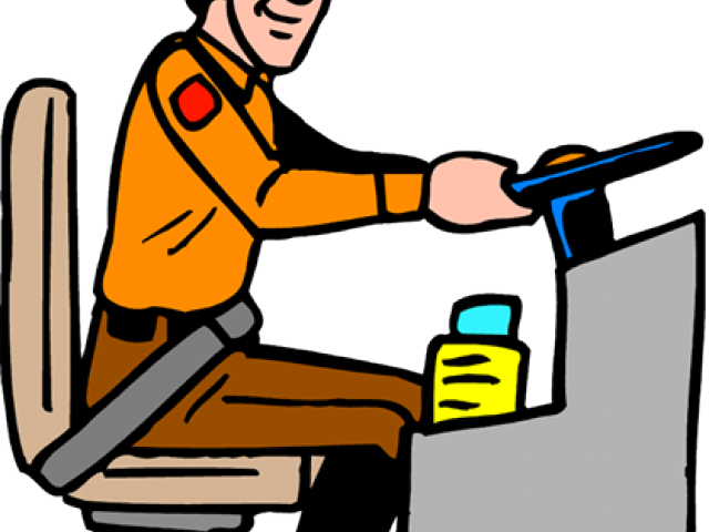 Taxi Driver Clipart Clip Art - School Bus Driver Clipart (640x480)