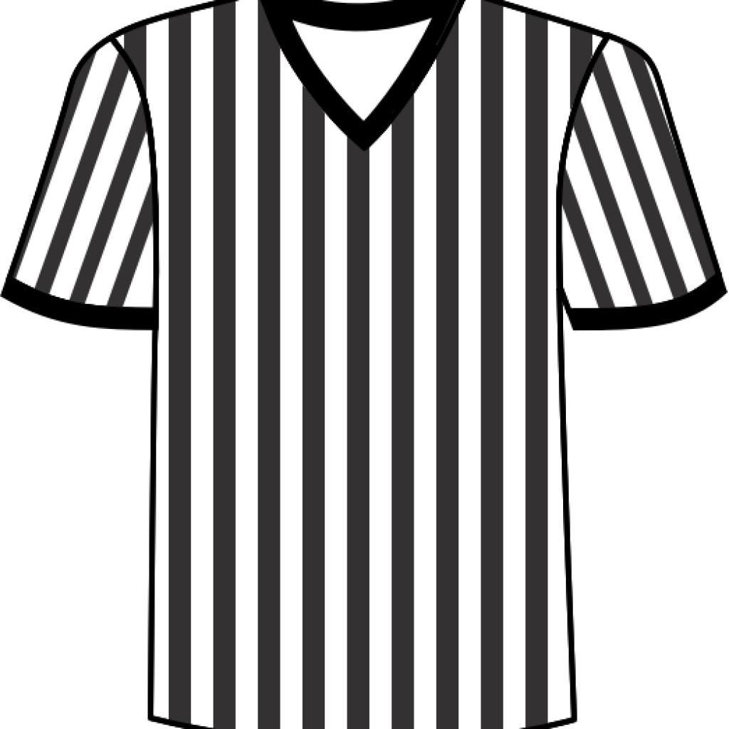 Sports Jersey Clip Art Referee Jersey Football Clipart - Referee Shirt Clipart (1024x1024)