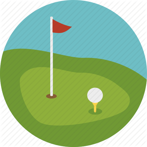 Circle Golf Icon Clipart Golf Balls Golf Course - Speed Golf (512x512)
