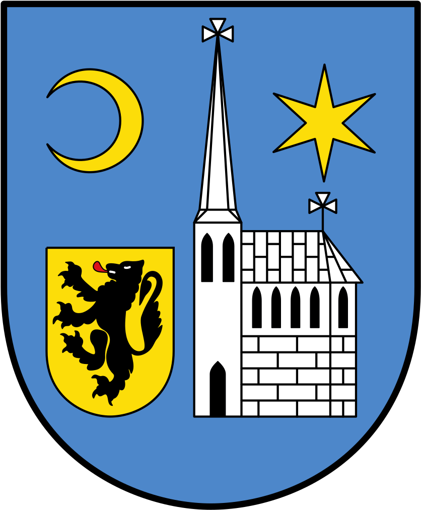 Deu Jüchen Coa - Flag: Jüchen | Der Gemeinde Ist Mit Urkunde Des... (847x1024)