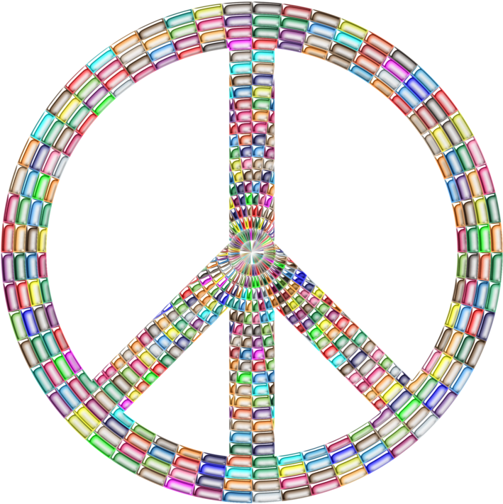 Cross Of Saint Peter Christian Cross Reserve Ames Symbol - Peace And Love Logo Png (750x750)