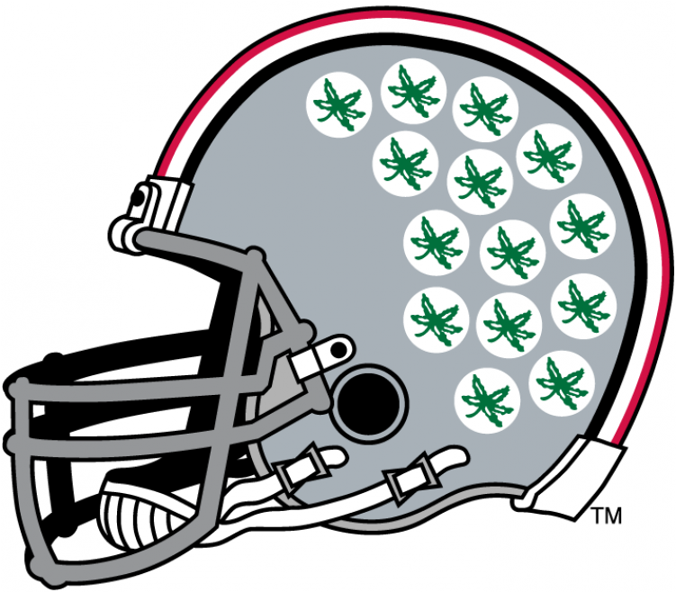 Ohio State Buckeyes Iron Ons - Ohio State Buckeyes Football (750x930)