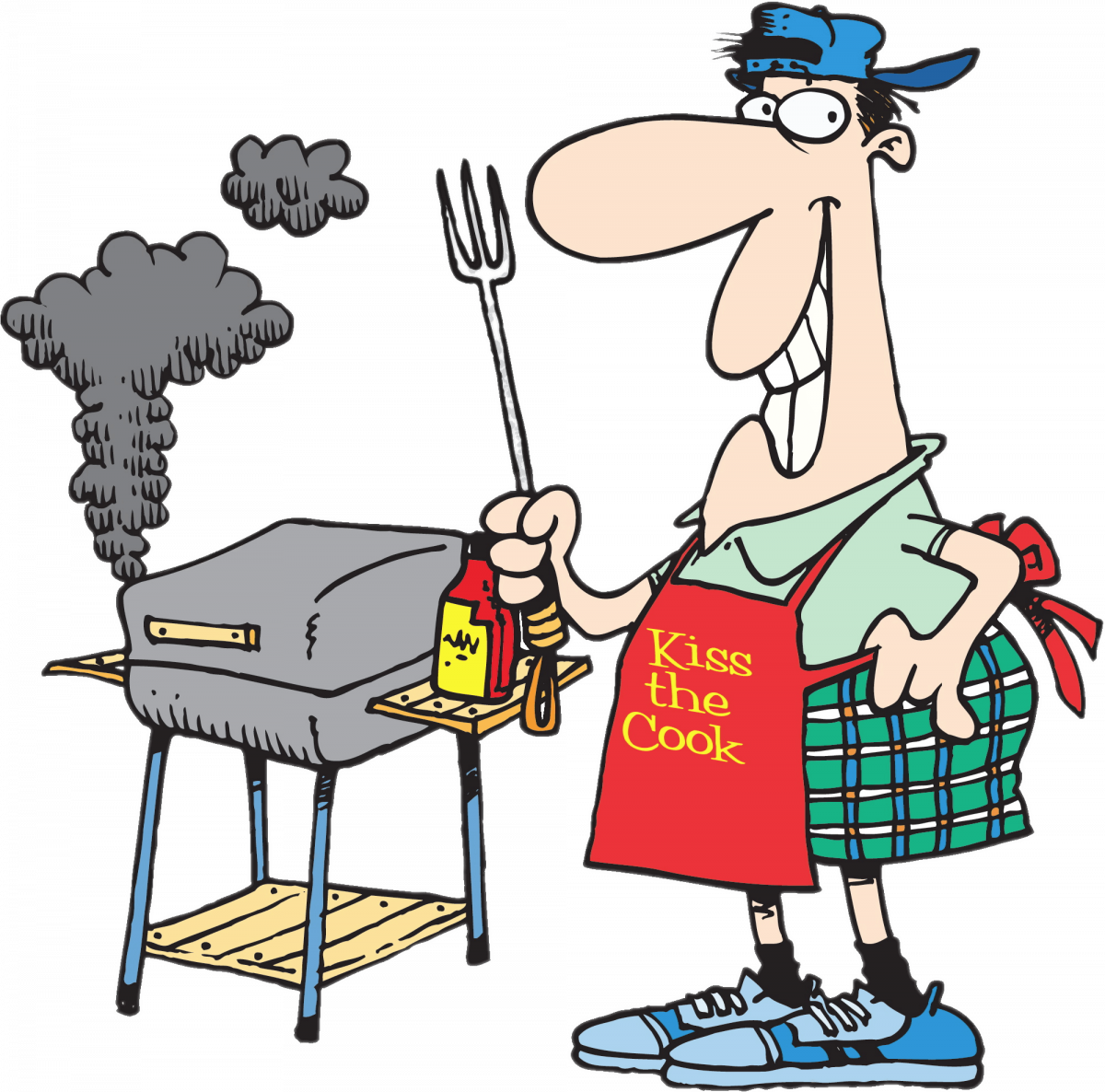 Year End Bbq - Barbecue Clipart (1200x1186)