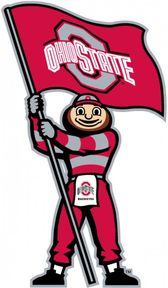 Ohio State Buckeyes Iron Ons - Ohio State Mascot Logo (750x930)