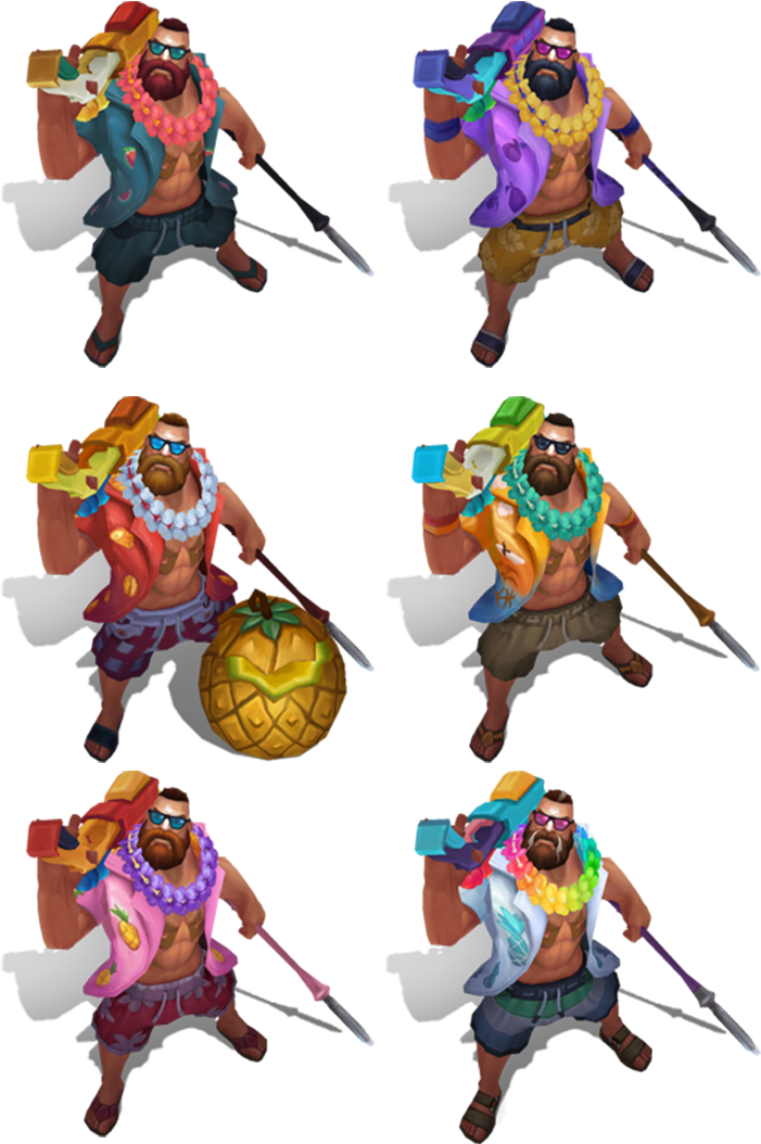 Pool Party Gangplank - Pool Party Gangplank Pearl (715x1084)