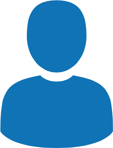 Niruthyalaya Dance Foundation - Human Icon Png Blue (512x512)