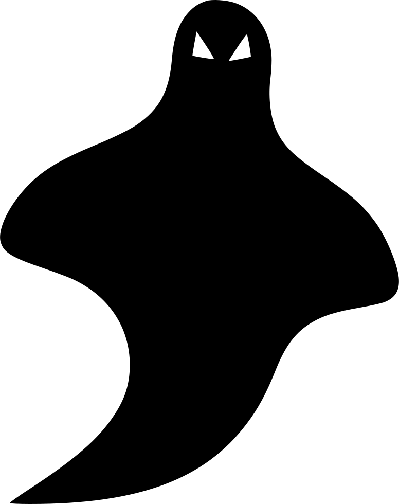 Halloween Ghost Vector Free Download Transparent Png - Halloween Ghost Black And White (776x980)