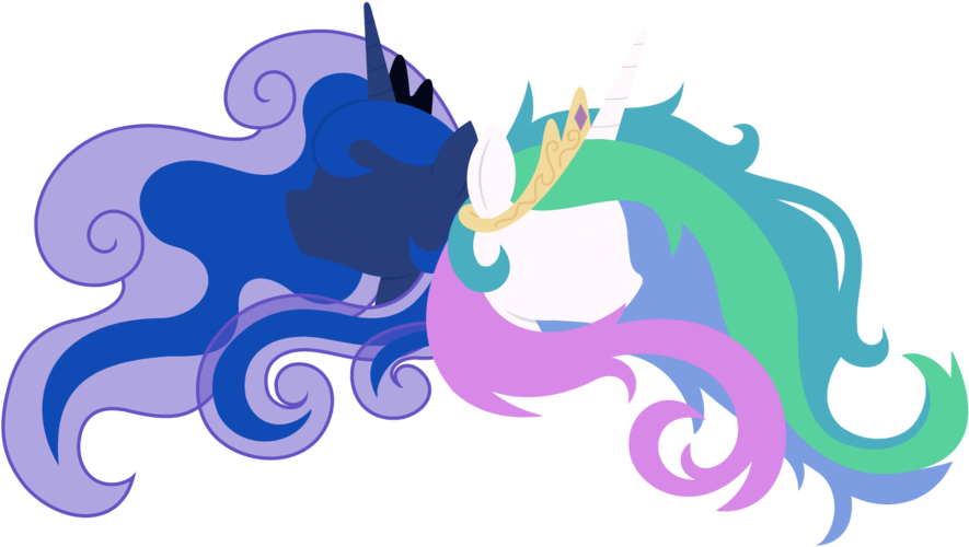 Night And Day By Cuttycommando - Princess Luna (900x515)