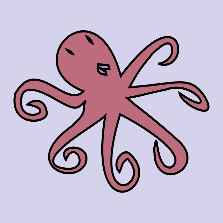 Octopus Clipart Octopus Clip Art - Octopus (900x900)