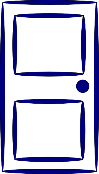 Colouring Pages Of Door (336x591)