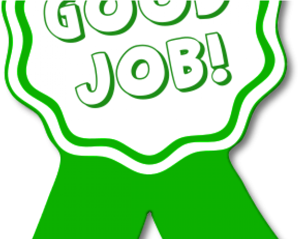 Award Clipart Good - Star With Good Job Clipart (640x480)