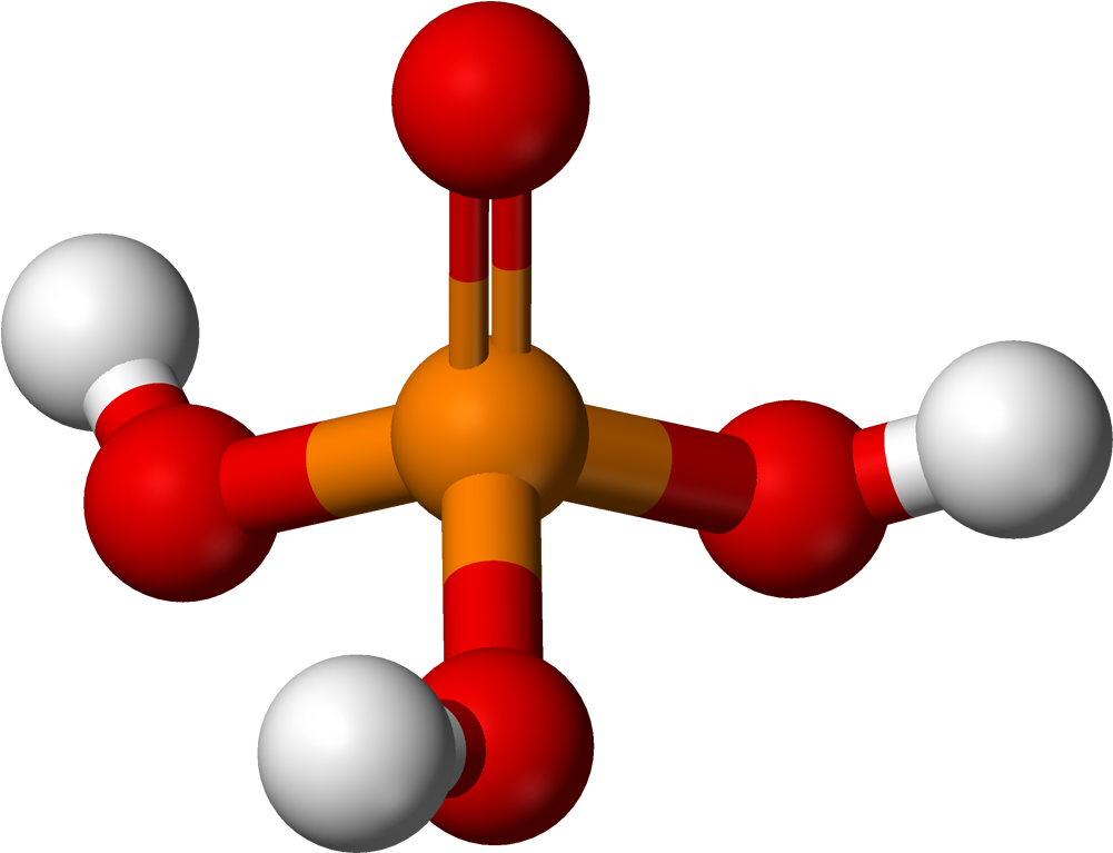 Chemistry Clip Acid - Phosphoric Acid 3d Model (1100x866)