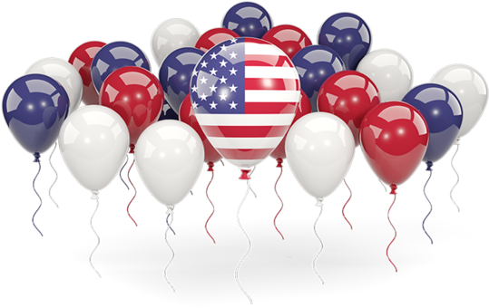 Balloons With Colors Of Flag - Nigerian Flag Balloons Png (640x480)