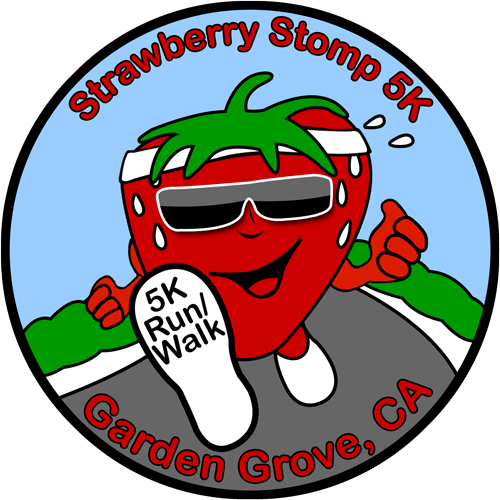 5k Run Walk - Strawberry Stomp 5k (500x500)