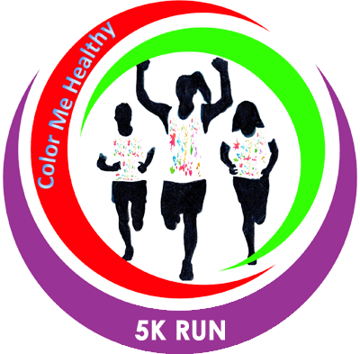 5k Map Route - Sticker (400x393)