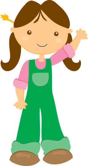 Selma De Avila Bueno - Farm Girl Clipart Png (286x537)