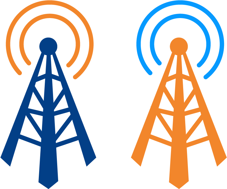 Cell Phone Icon Png Free File - Antena De Radio Vector (802x761)