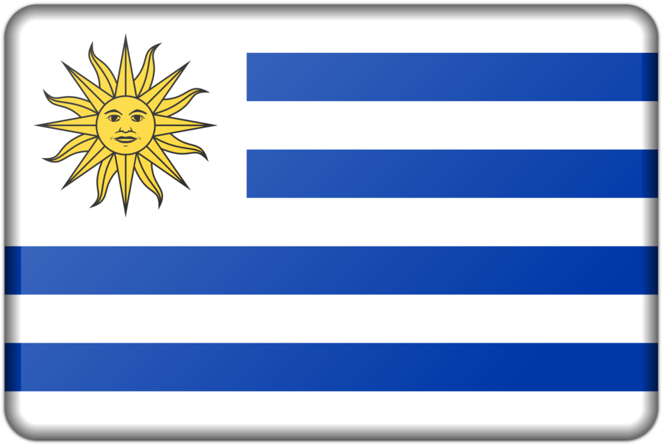 Flag Of Uruguay National Flag Coat Of Arms Of Uruguay - Uruguay .png (1125x750)