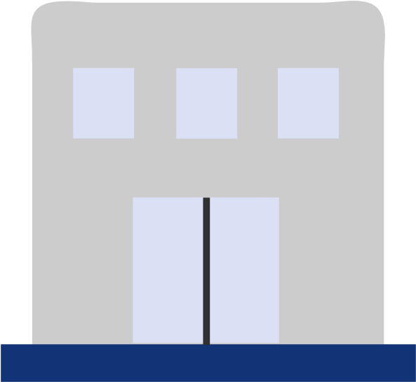 This Free Clip Arts Design Of Gray Building - Wardrobe (600x547)