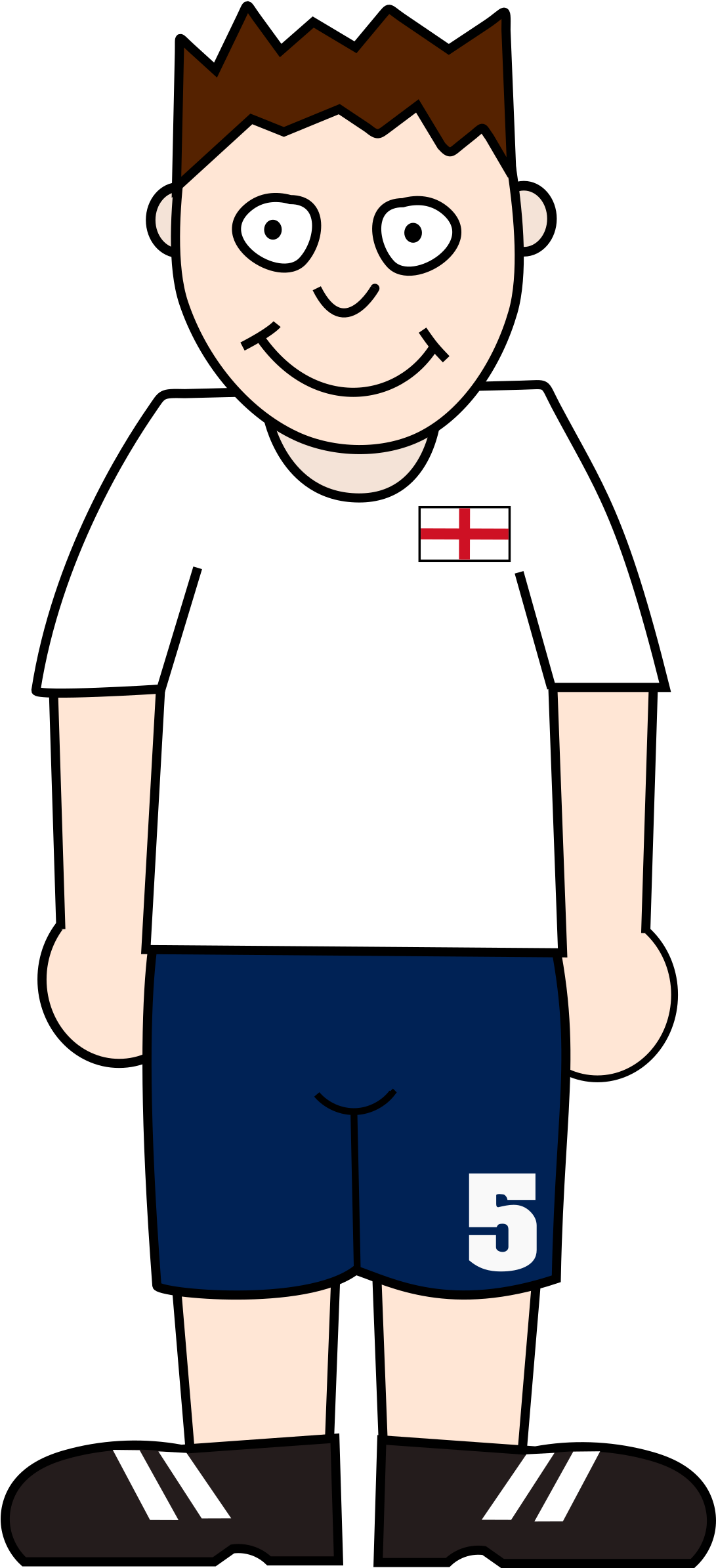 2018 World Cup Uruguay National Football Team Saudi - World Cup Soccer Player Clipart Png (1090x2400)