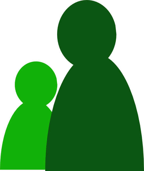 Two People Different Clipart (504x597)