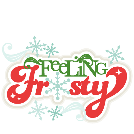 Download Winter Svg No Background Clipart Borders And - Feeling Frosty (432x432)