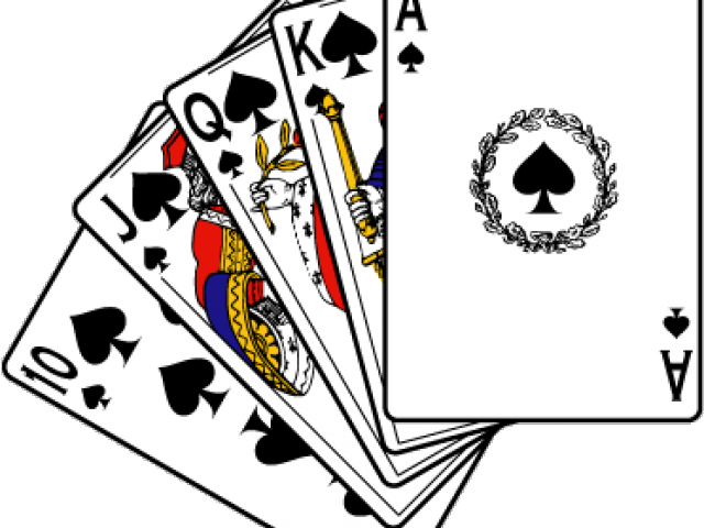 Cards Clipart Transparent - Playing Cards Vector Transparent (640x480)