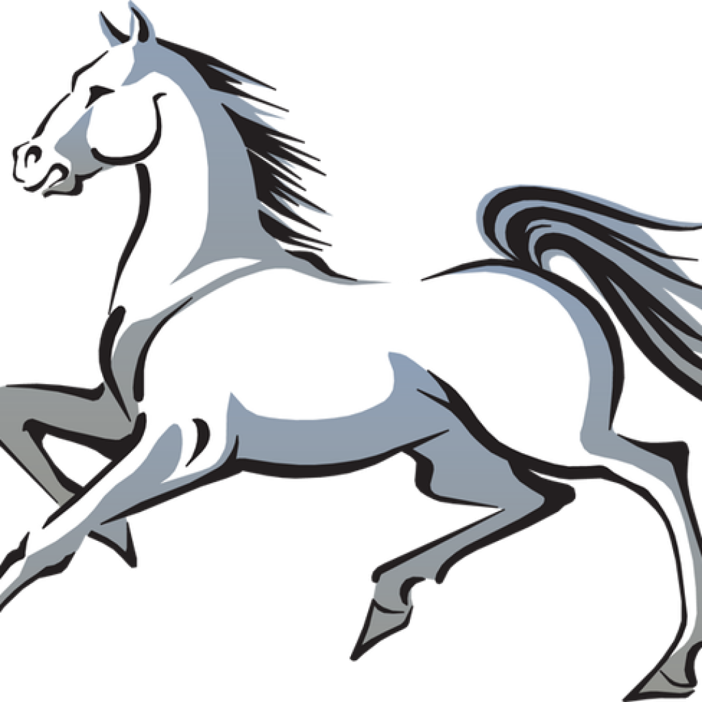 White Horse Clipart Free White Horse Clip Art And Poem - White Horse Clipart (1024x1024)