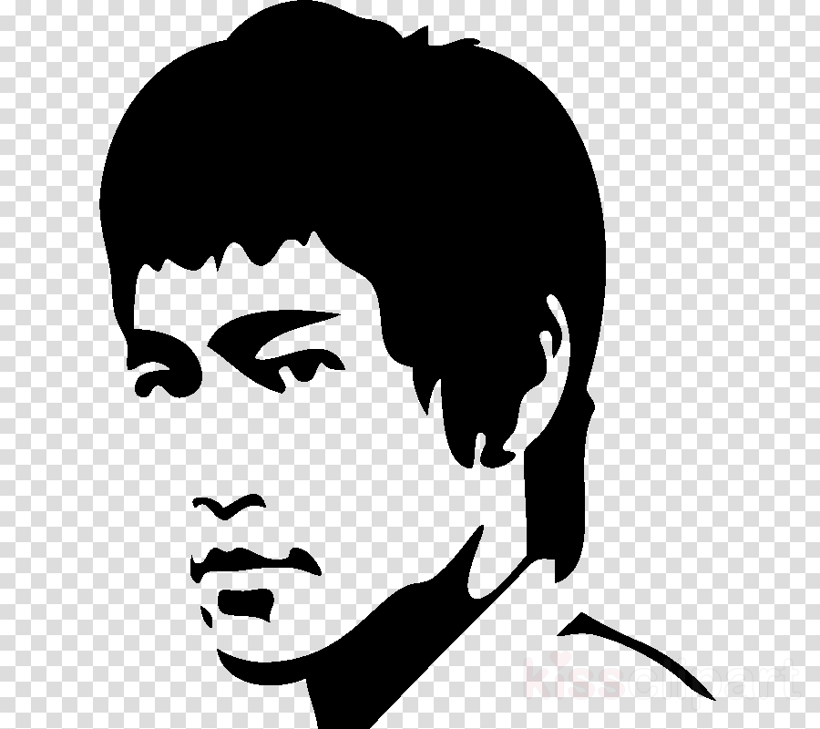 Bruce Lee Silhouette Clipart Statue Of Bruce Lee Tao - Bruce Lee Silhouette (900x800)