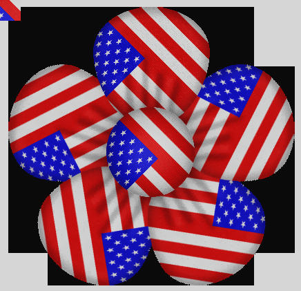 4th Of July Clipart Flowers (436x421)